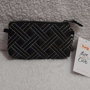 Lug Metro XL ID Pouch (Black Icepop Stitch)